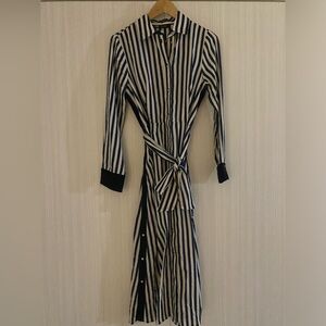 Zara maxi shirt dress brand new